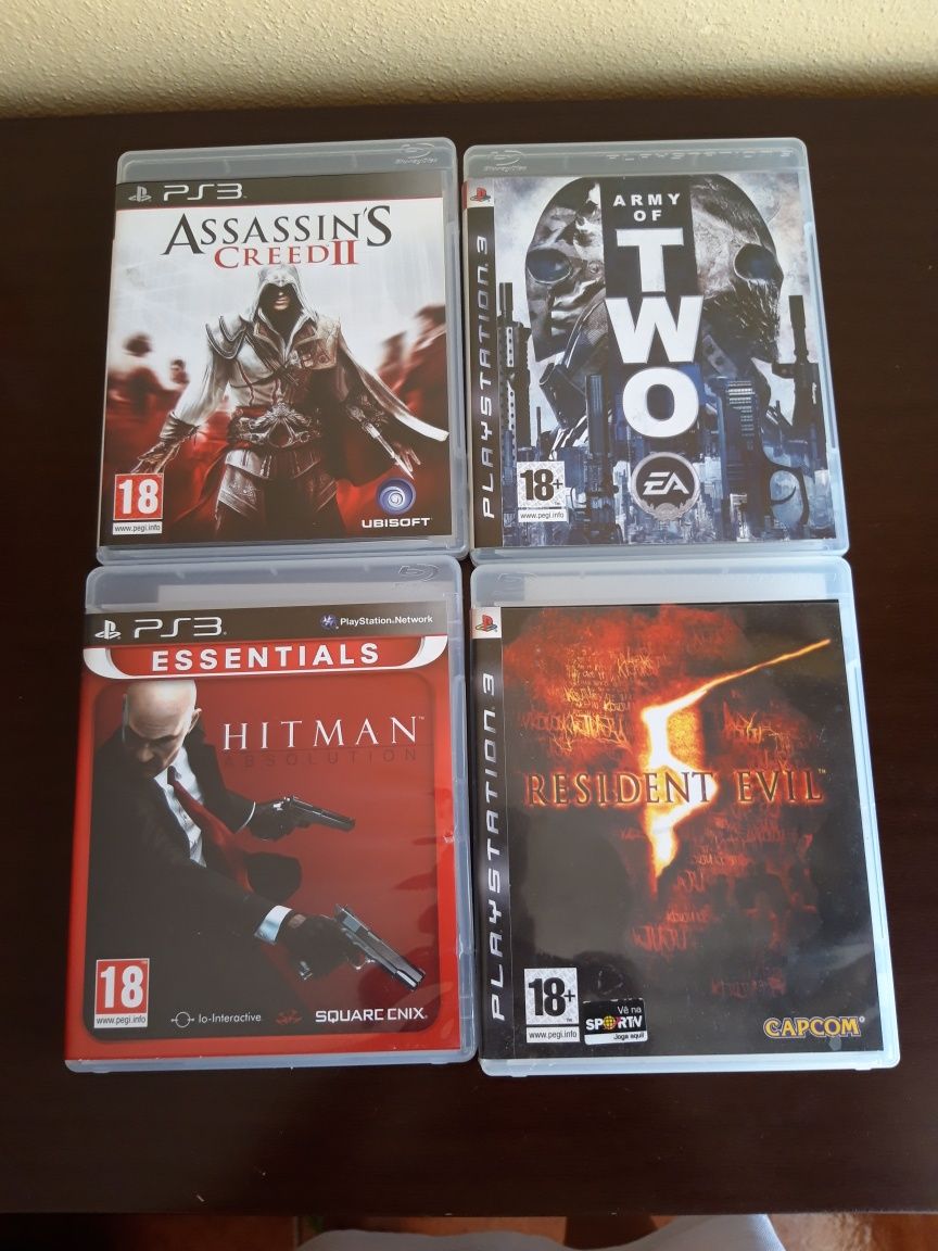 Jogos ps3 como novos e com os manuais