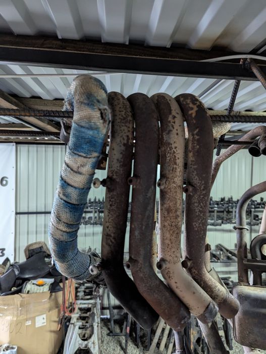 Вихлопні коліна до китайських ендуро мотоциклів,перехідні під акрап!