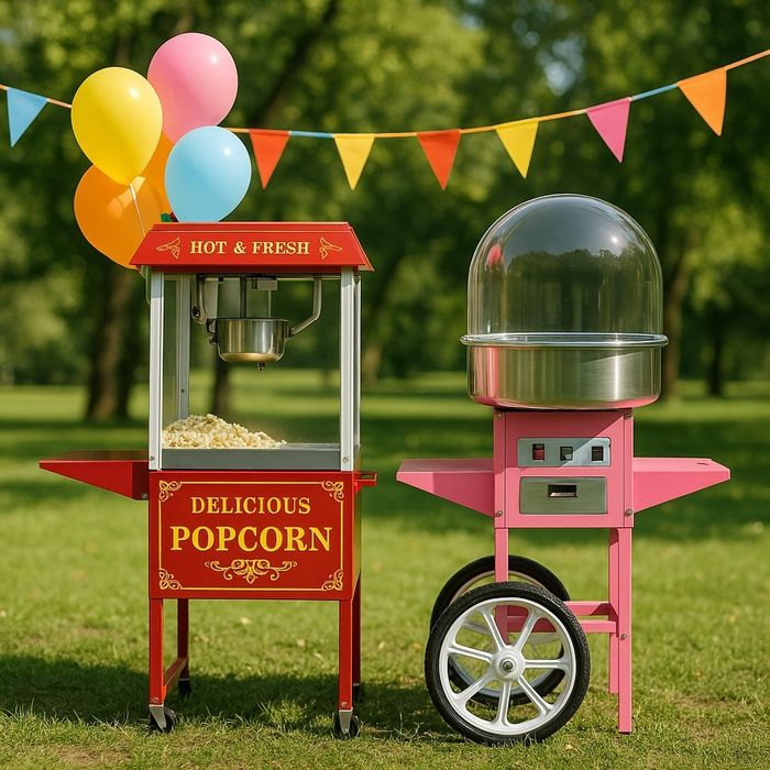 Popcorn i wata Maszyny na każdą okazję