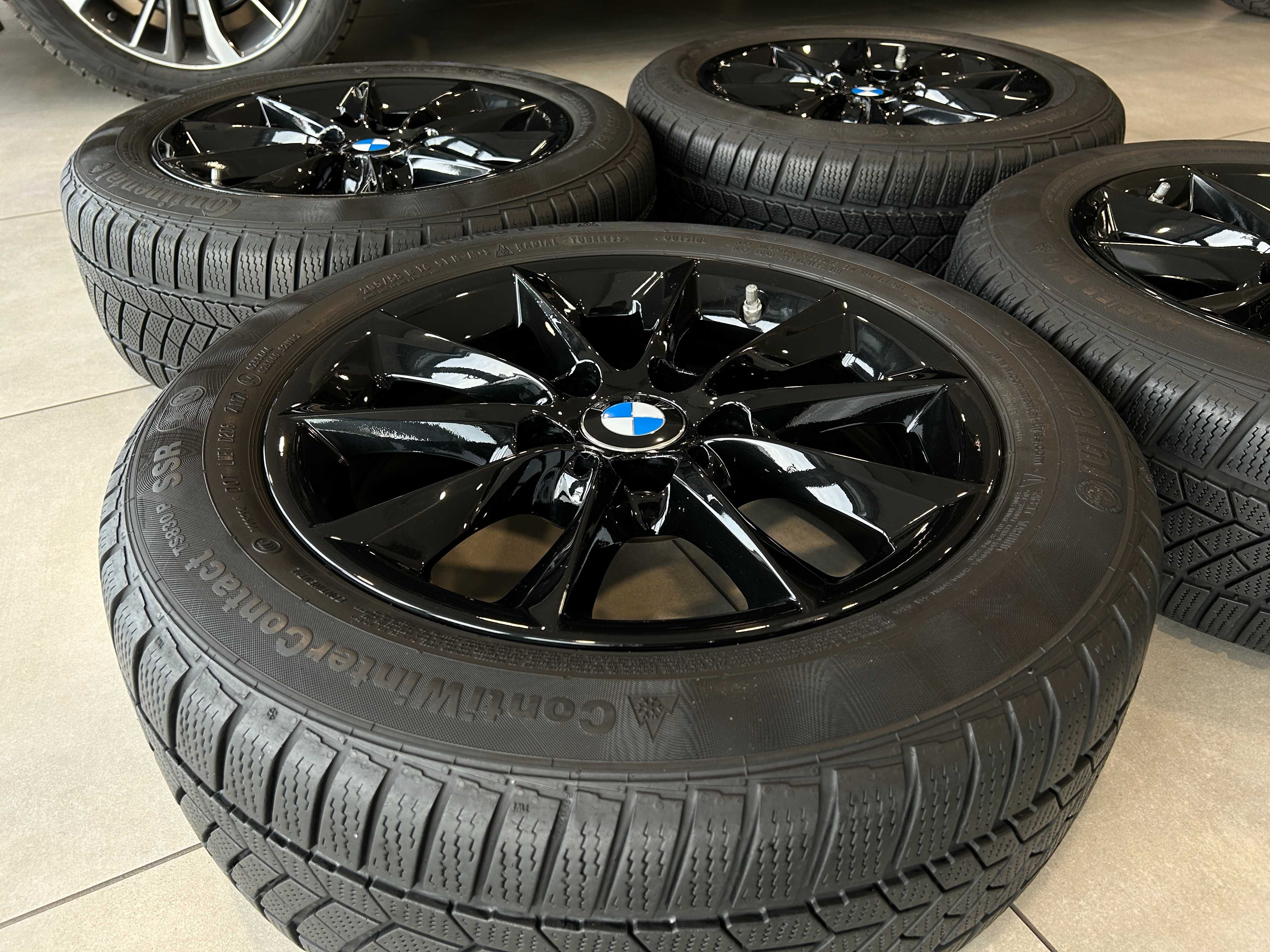 4 całe koła Felgi 5x120 OEM 16" BMW 1 F20 F21 F22 F23 205/55r16 ZIMA