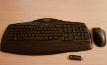 Zestaw bezprzewodowy klawiatura/mysz Logitech