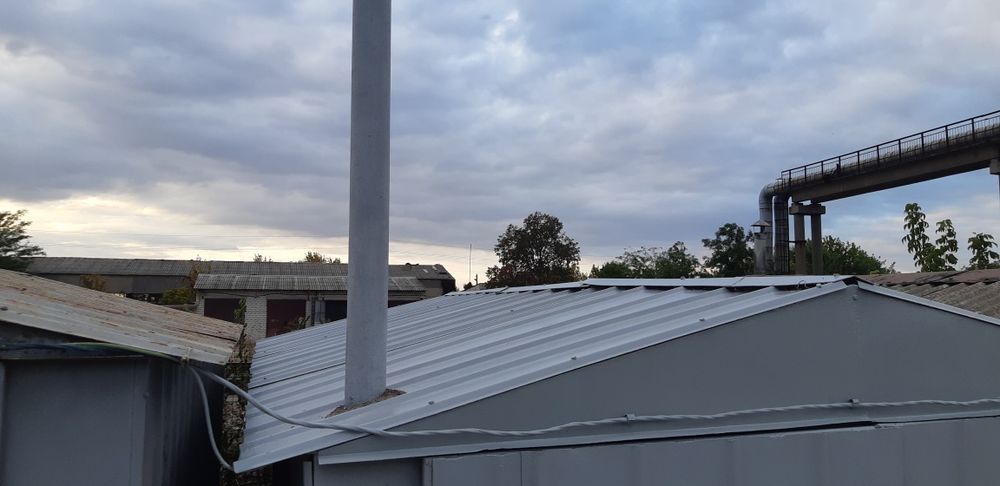 Металлический гараж