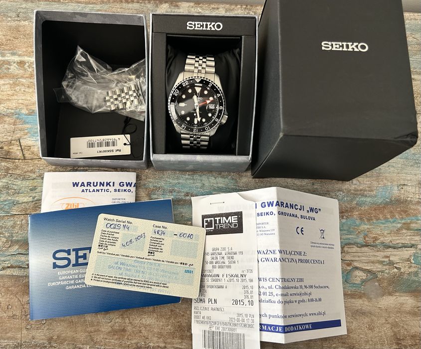 Zegarek Seiko SSK001K1