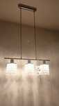 Lampa żyrandol kryształy