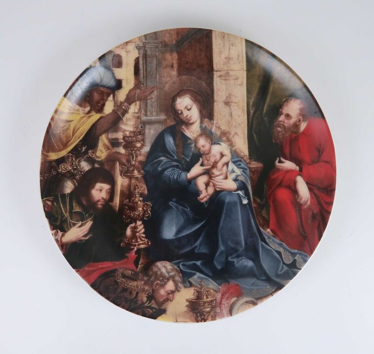 Pratos de Natal Vista Alegre, CADA