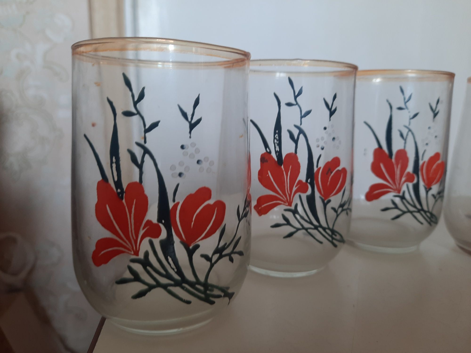 Красивые советские стаканы