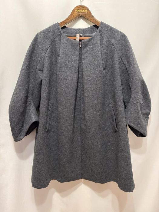 ANTONIO MARRAS Designer Gray Wool Cashmere Італія дизайнерське пальто