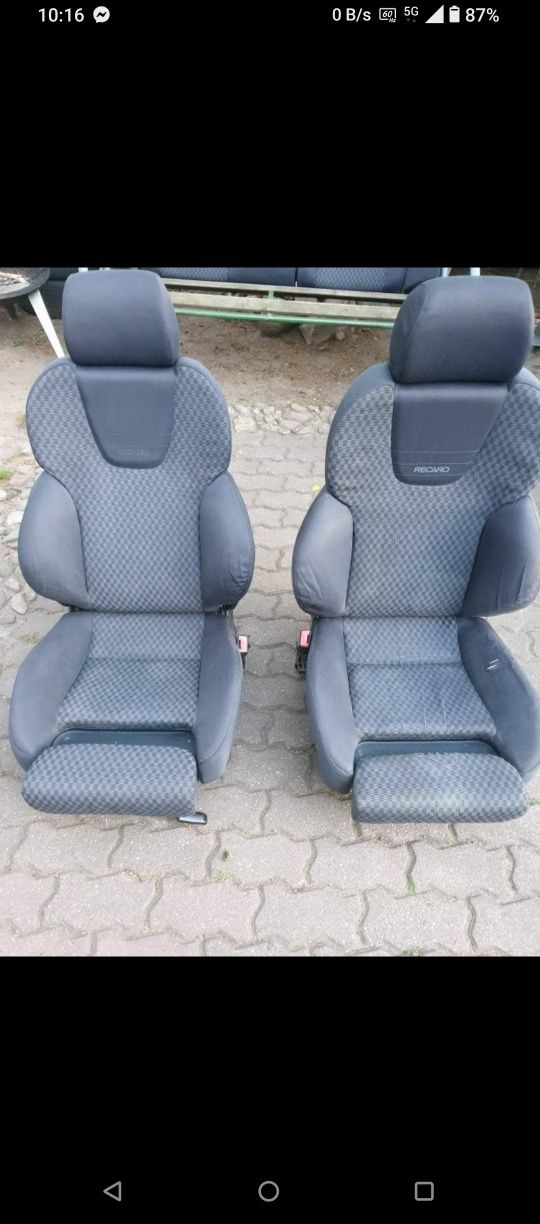 Fotele recaro Audi 80 Audi s4 b5 sedan