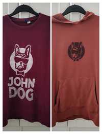 Pakiet bluzy bluza John Dog H&M pies