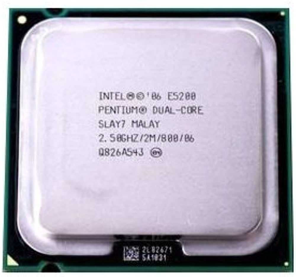 Processador Pentium Dual Core E5200 - 2,5Ghz/2Mb/800Mhz Skt775 OK