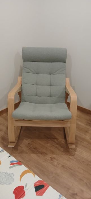 Cadeira / cadeirão de baloiço Ikea "Poang"