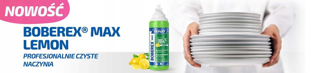 Płyn Do Mycia Naczyń TENZI BOBEREX MAX Lemon 1L.