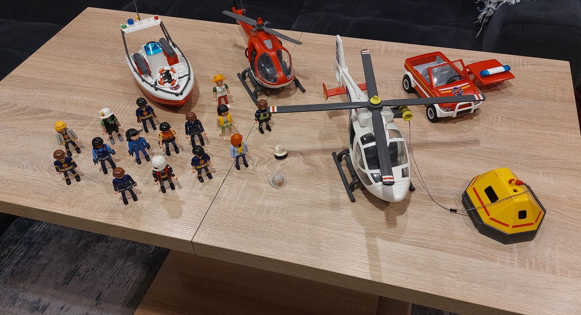 Zestaw zabawek Playmobil - straż i policja