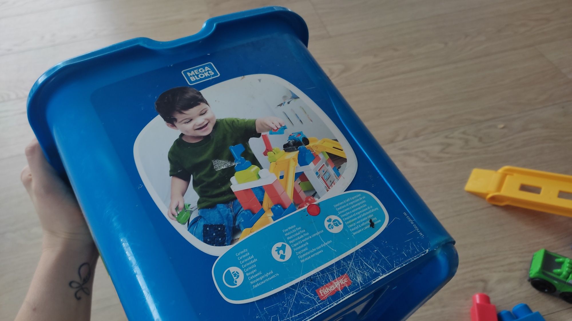 Klocki Mega Bloks tor wyścigowy