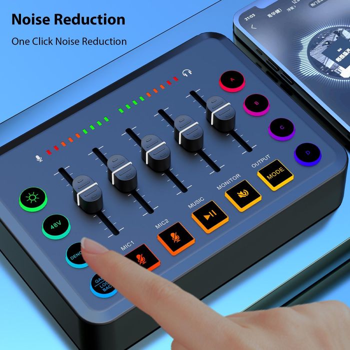 Мікшер звукова карта набір для стрімінгу