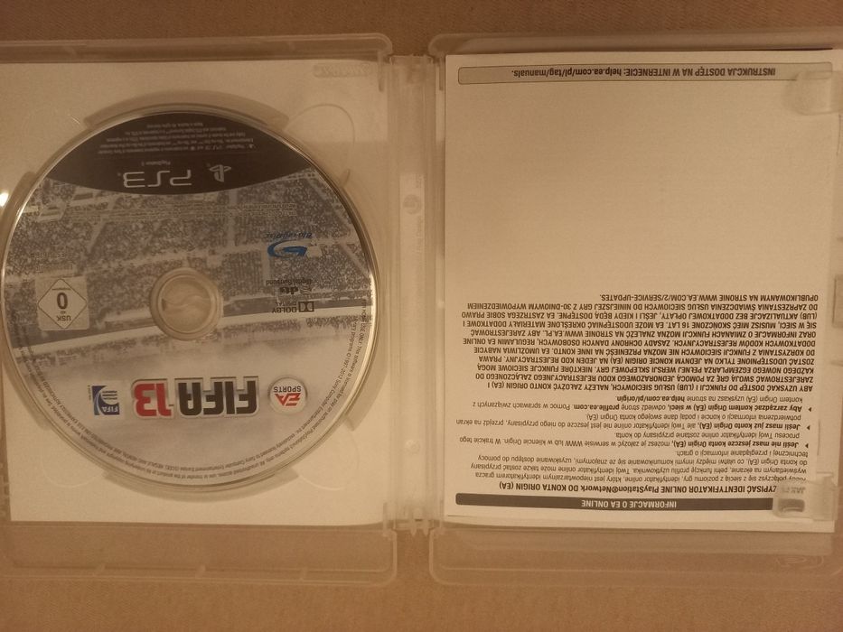Fifa 13 PS3 polska wersja językowa