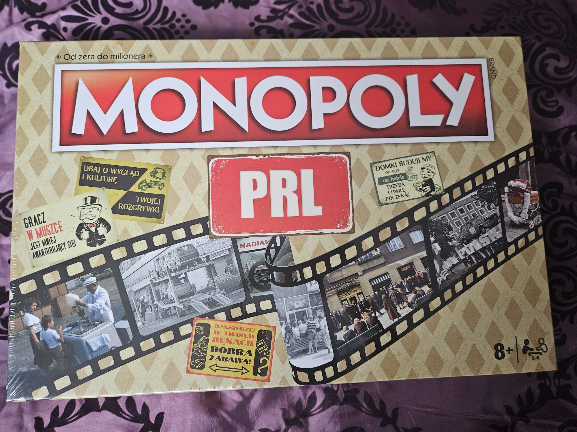 Gra Monopoly PRL nowa ofoliowana