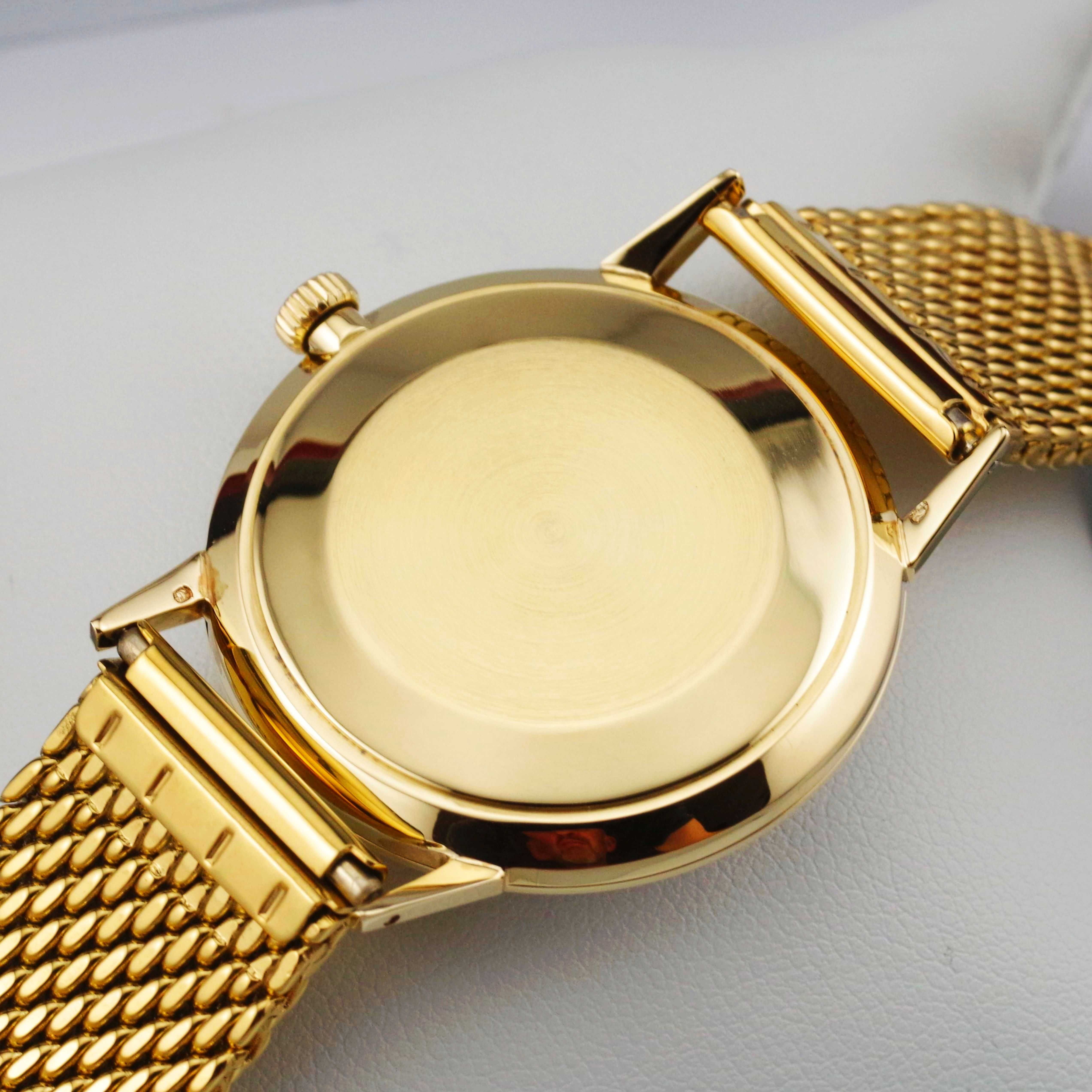 CERTINA NEW ART zegarek męski VINTAGE 1965 lite ZŁOTO 14K / 585 + BOX