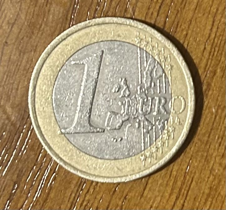 Moeda rara 1€, França 1999