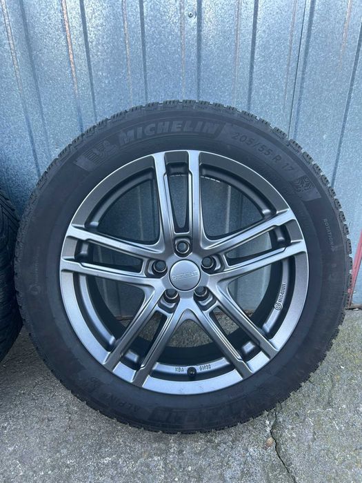 Felgi Dezent 17" 5x100 + Opony Michelin ALPIN 6 205/55 R17 95H