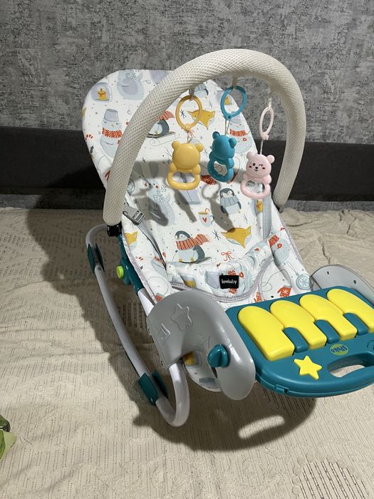 Шезлонг-гойдалка дитяча