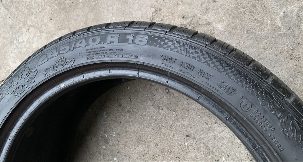 Шини Continental WinterContact TS 810 245/40 R18 пара