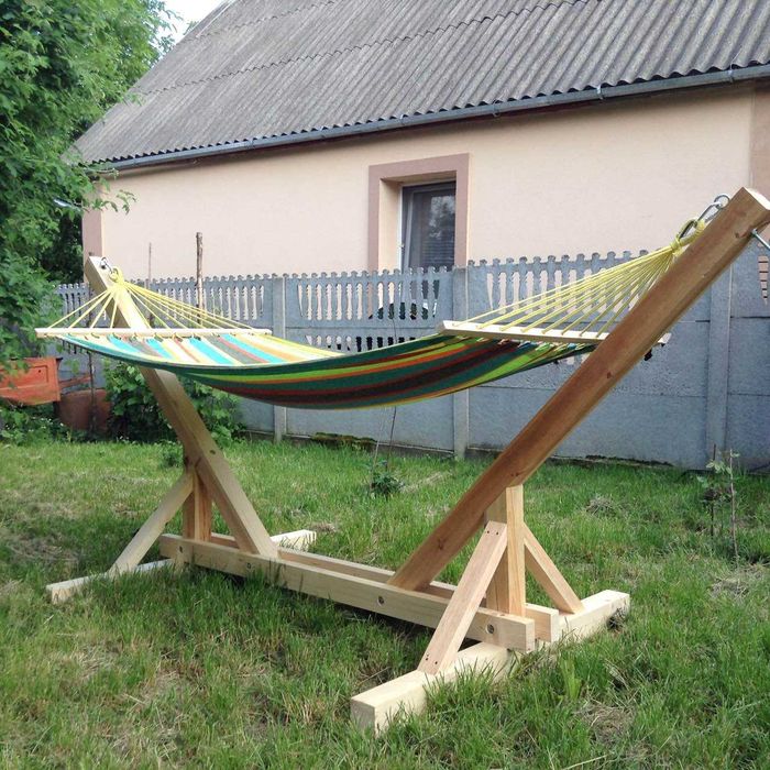 гамак, гойдалка з дерева