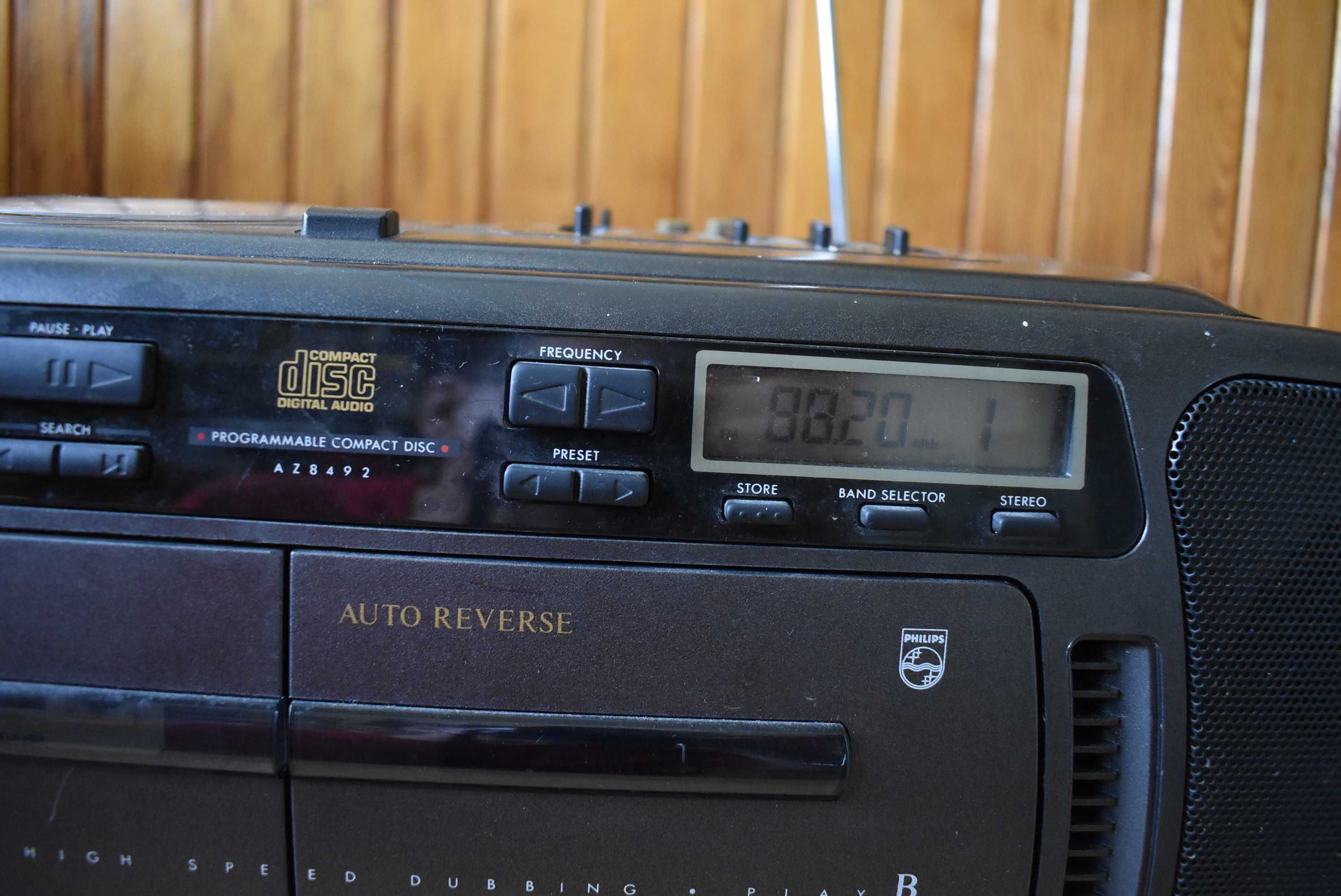 Radiomagnetofon Philips autorewers, cd
