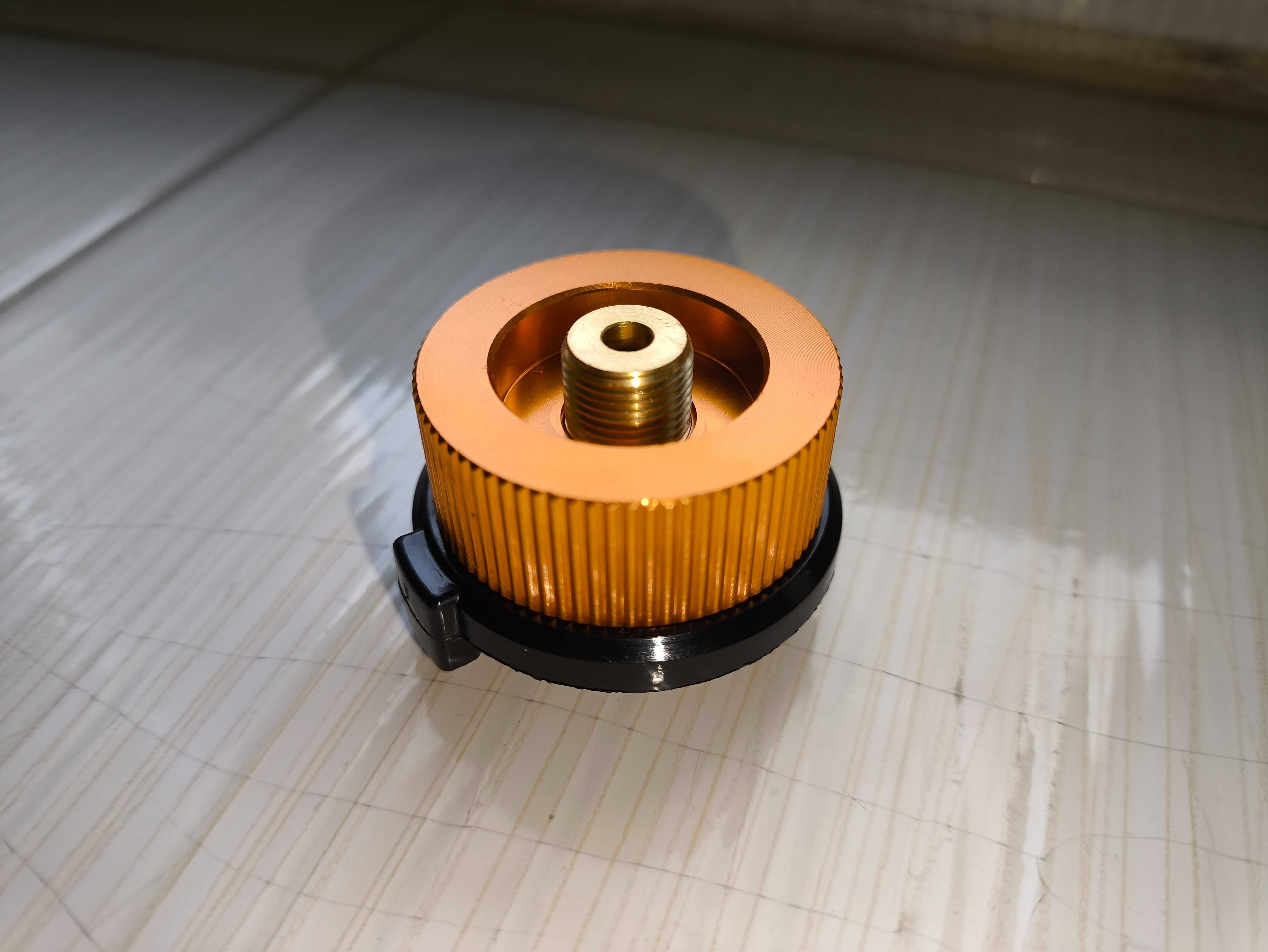Adapter Gazu Nabój Gazowy Gwint Kartusz Butli 7/16