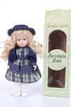Lalka porcelanowa kolekcjonerska Pensjonarka wys. 29 cm nowa