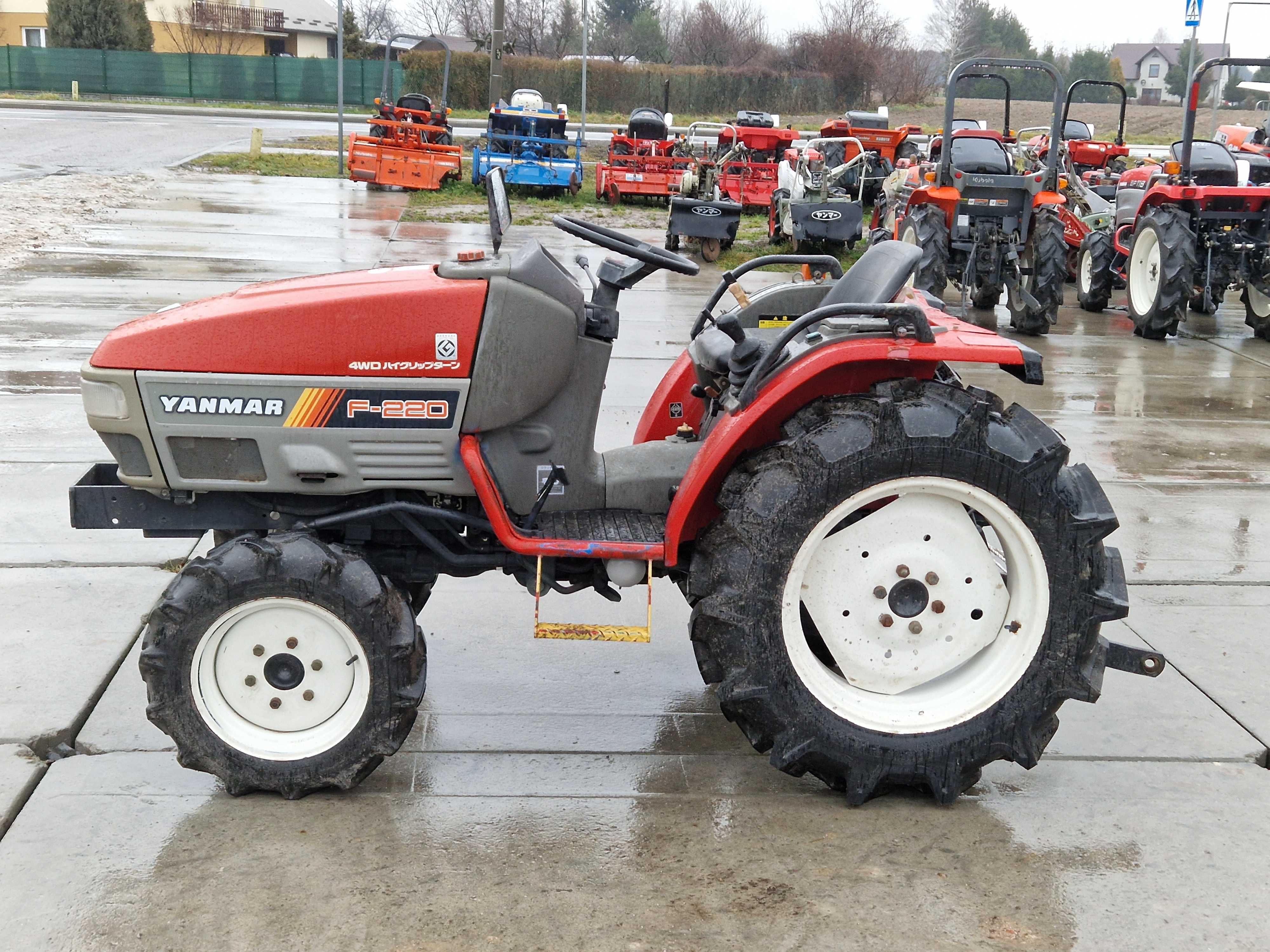 Traktorek japoński Yanmar F-220 4x4 2 sztuki