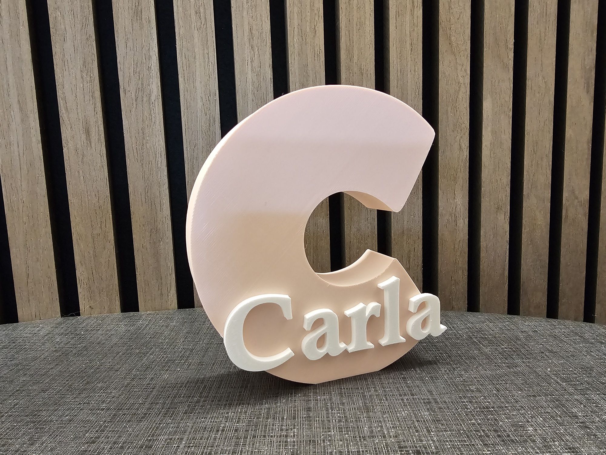 Letras personalizadas com nome
