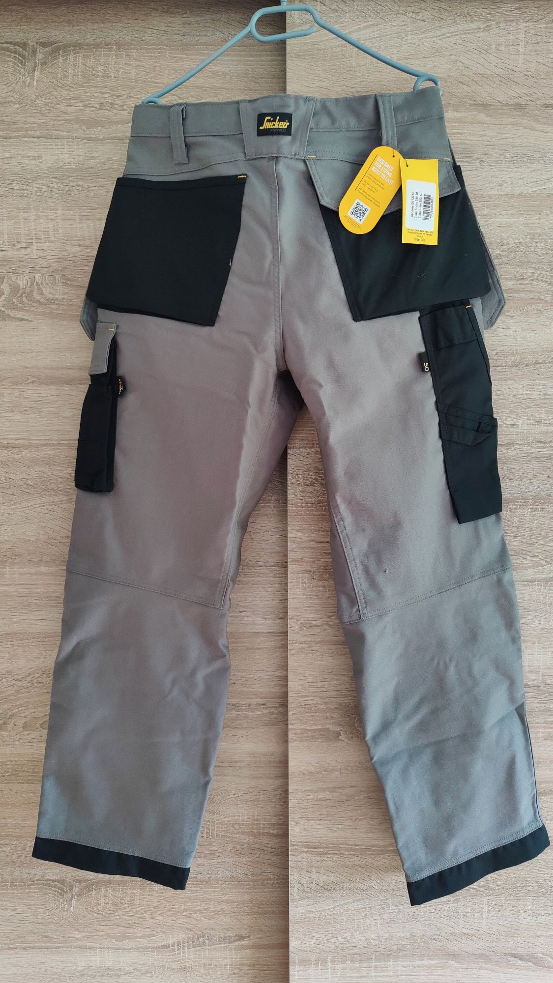 Spodnie robocze Snickers 3214 Canvas+ Stretch 48,50