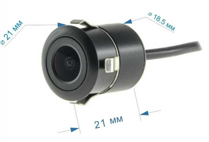 Камера заднього виду універсальна врізна для GPS навігаторів/магнітол