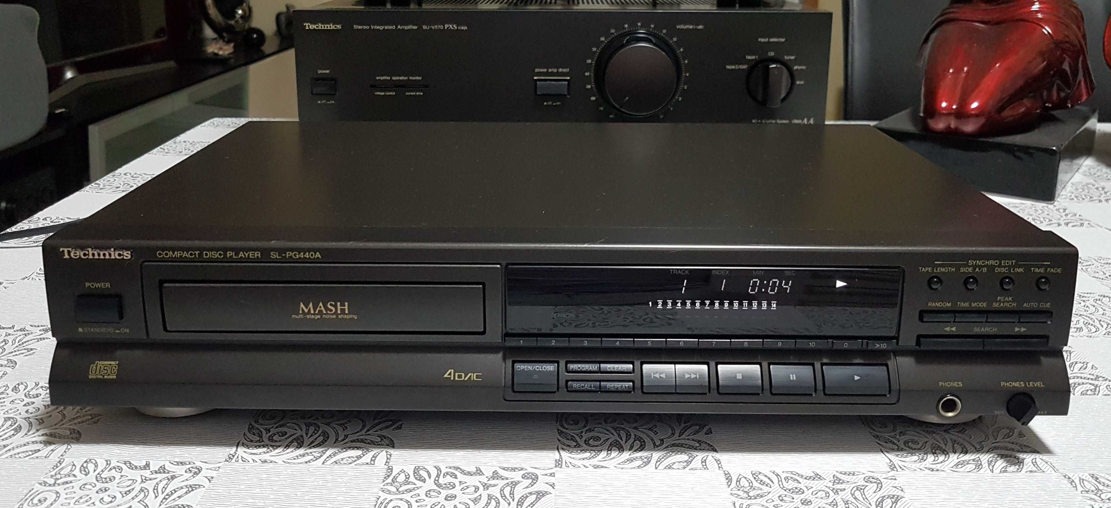 Leitor de CD Technics SL-PG440A