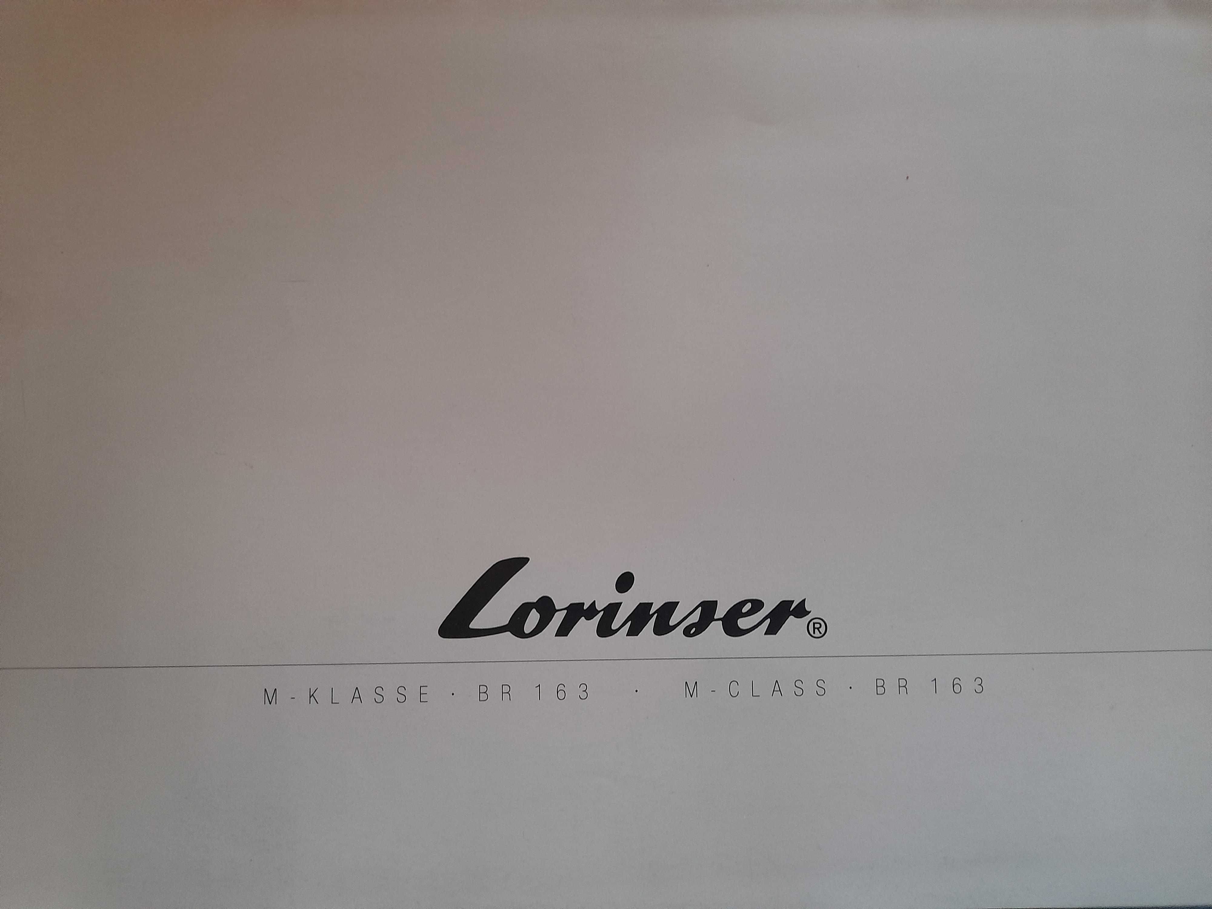 LORINSER Mercedes ML klasy M BR 163 niemiecki/angielski rok 2004
