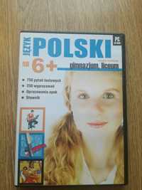 Język polski na 6+ CD gimnazjum,liceum/Nowa matura