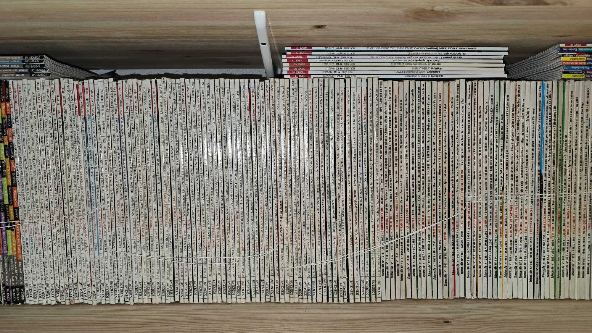 revistas Science et Vie 1994 a 2024 completa e especiais hors série