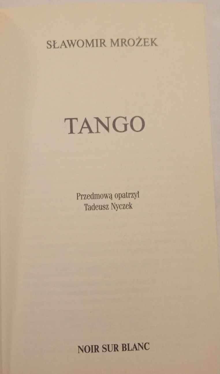 Tango Sławomir Mrożek
