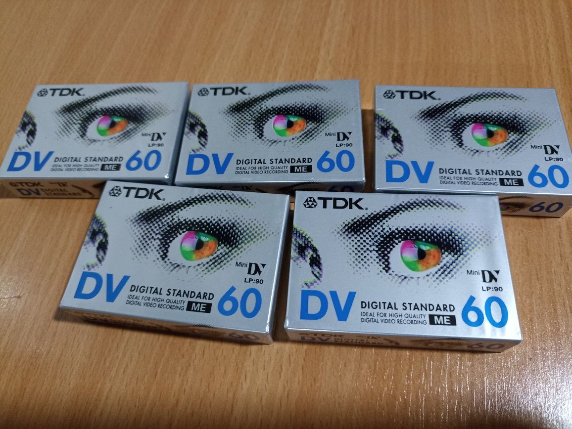 Cassete mini DV seladas