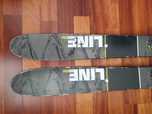 narty freestyle LINE TIGERSNAKE, TWINTIP  157 cm head, volkl 160