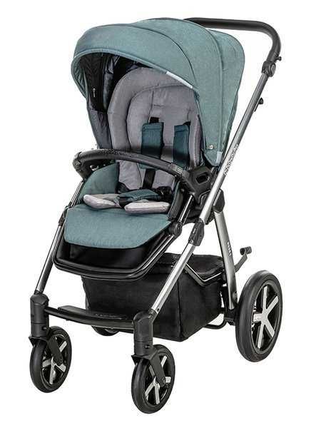 [OUTLET] Baby Design Husky 2022 Wózek Głęboko-Spacerowy 117 Graphite