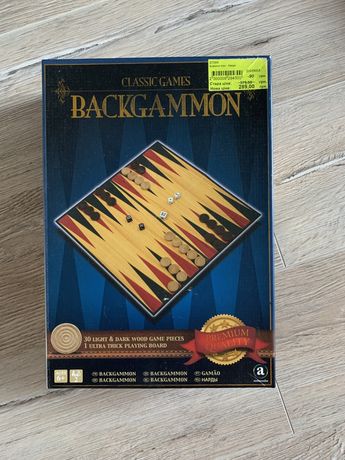 Игра настольная нарды Backgammon.