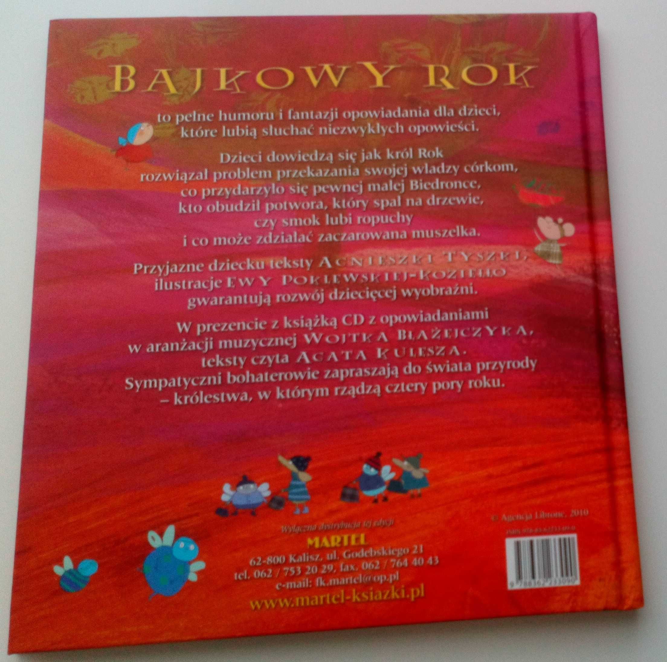 Bajkowy Rok - Agnieszka Tyszka książka +CD