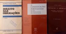 Livros (intemporais) de Direito - desconto especial se compra de 3/+