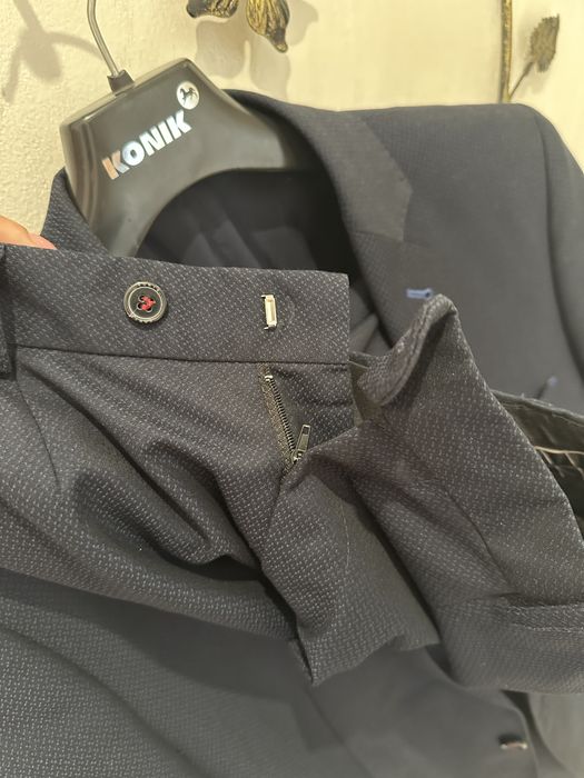 Garnitur młodzieżowy Konik granatowy 176/80