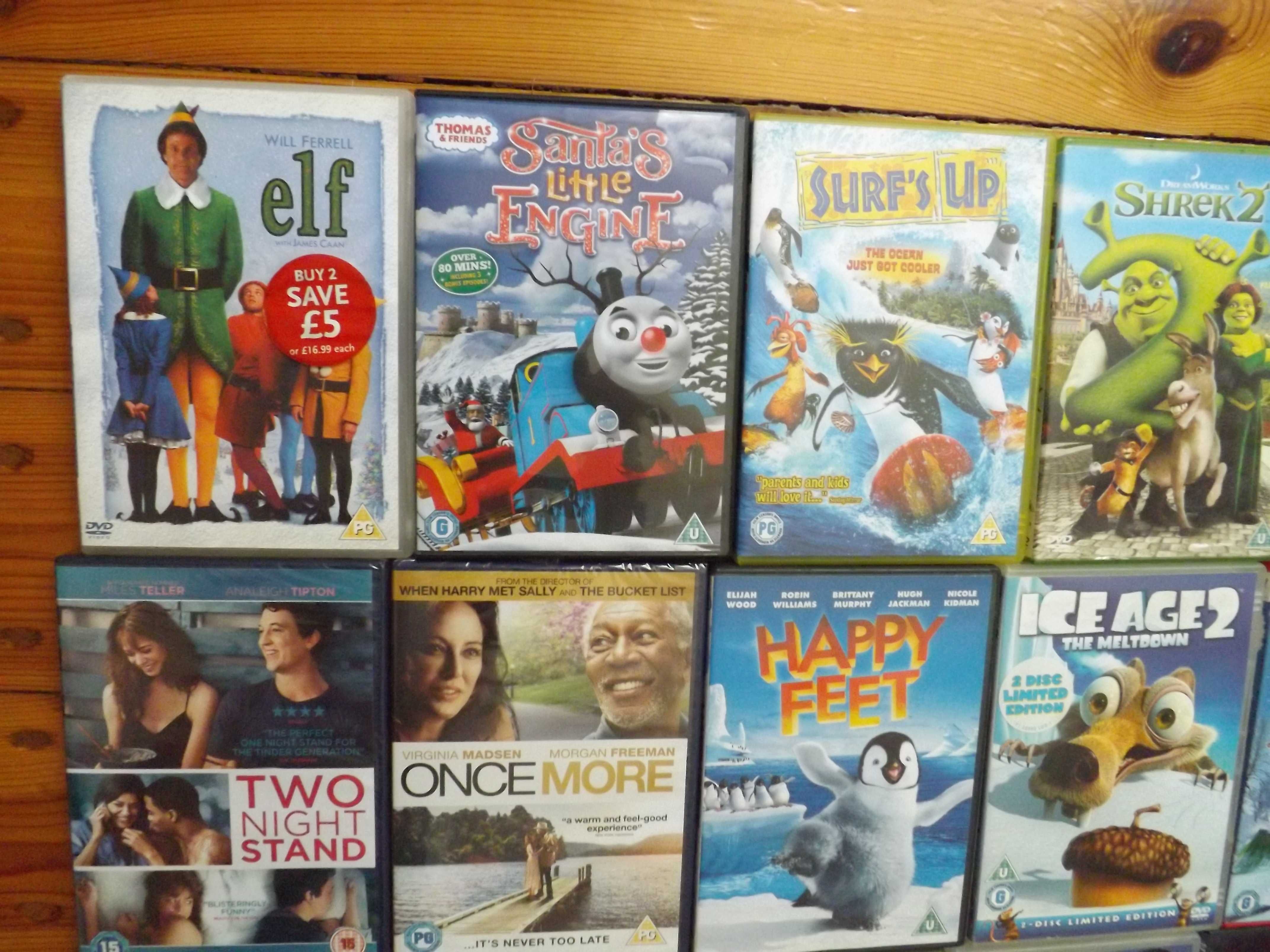 Disney  Harry  Epoka  Shrek filmy dvd bajki zestaw Tomek Olimp w ogniu