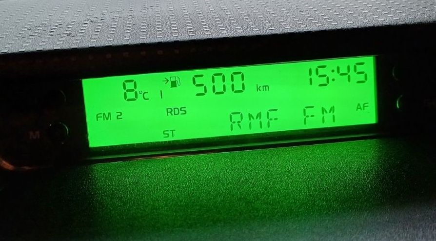 Wyświetlacz zegar komputer Mitsubishi Colt LCD 8750A117 itp