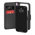 Etui Puro Wallet Stand na iPhone 17 Pro Max z ekoskóry, z klapką, port