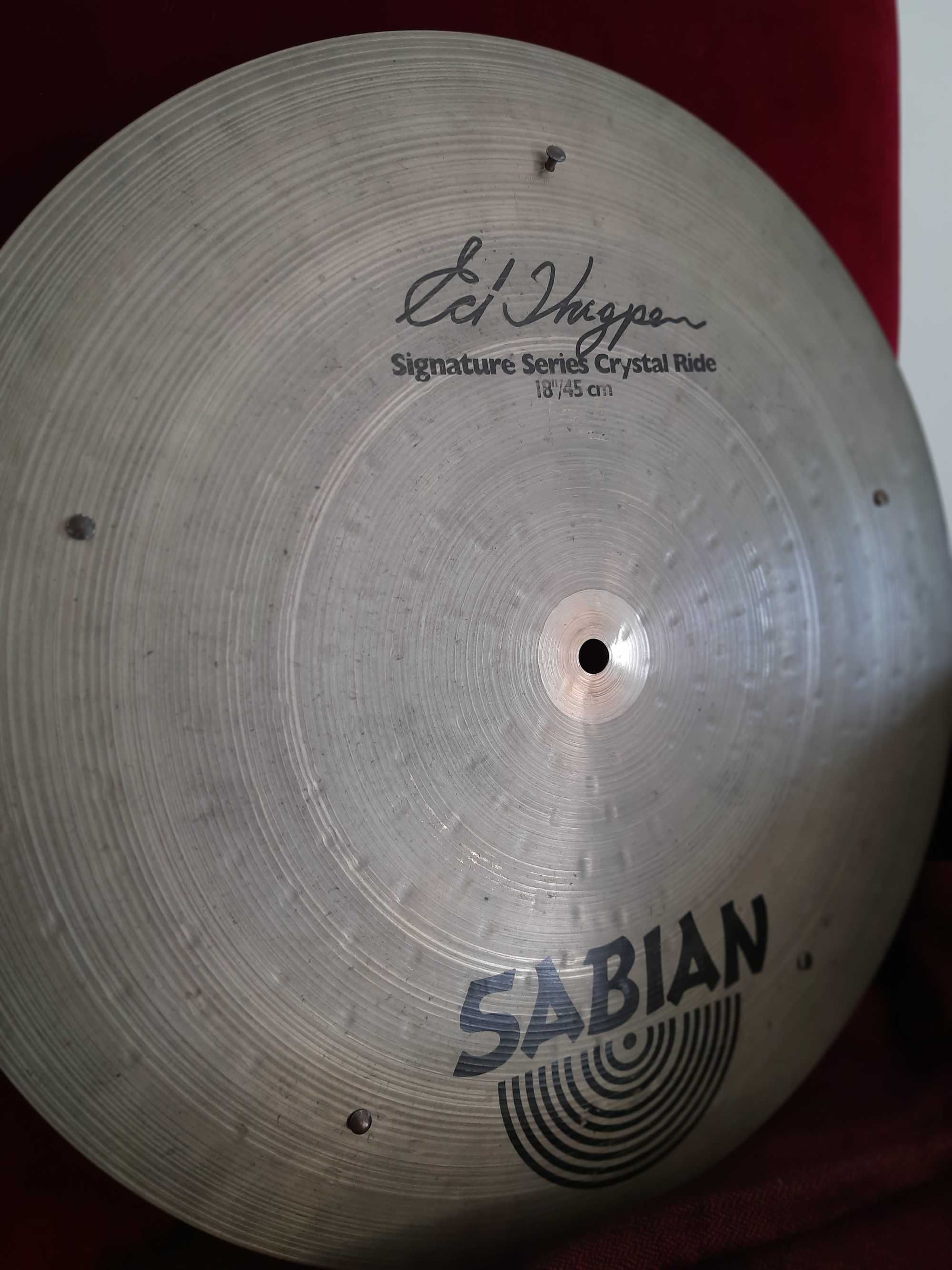 Signature Ed Thigpen Crystal Ride 18", da Sabian (descontinuado)
